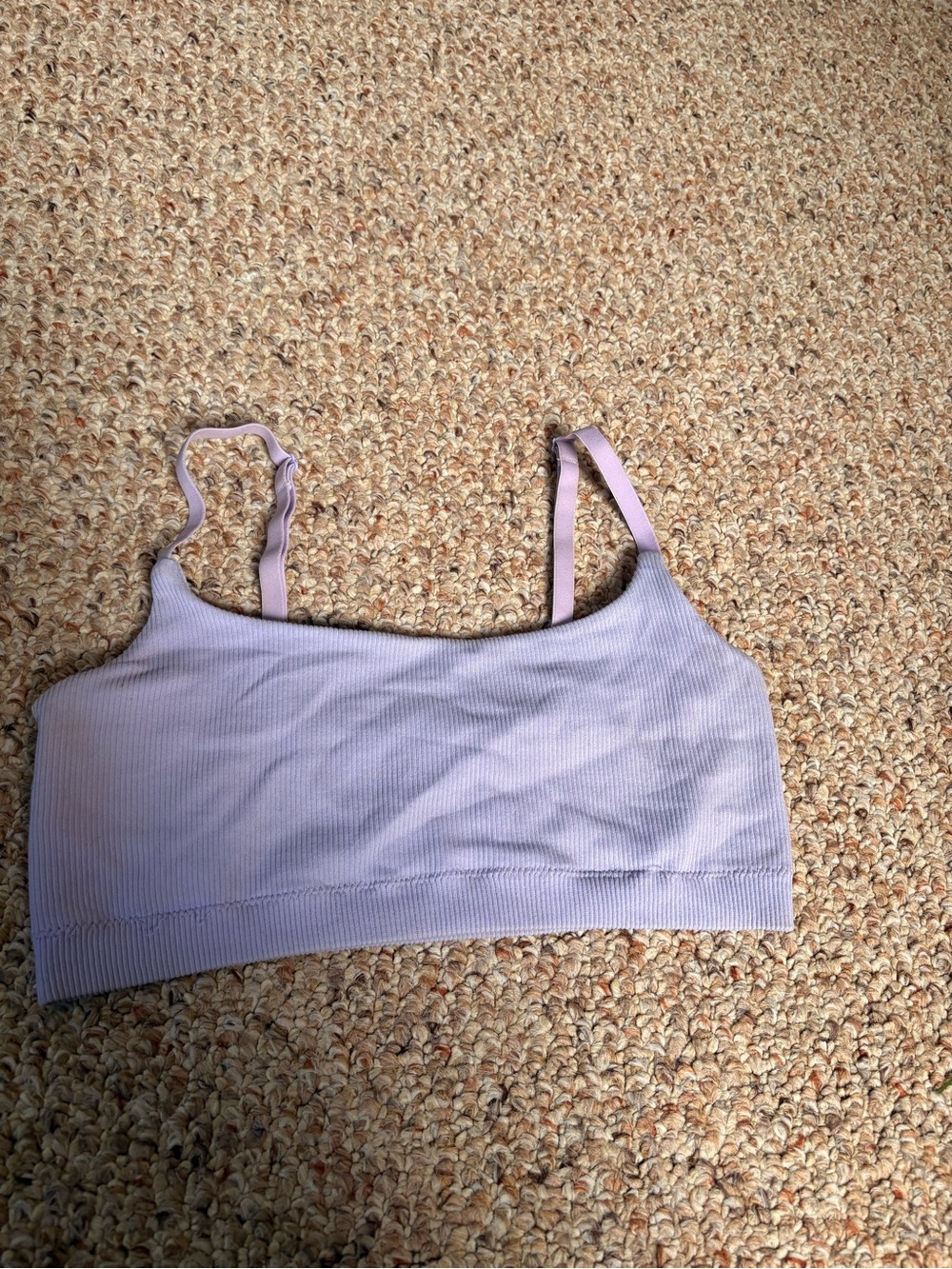 aerie Brand New Lavender Ribbed Bralette - Light Purple